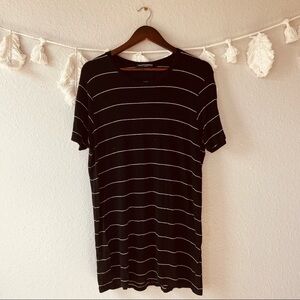 Brandy Melville | Striped T-Shirt Dress